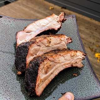 My first smoked ribs