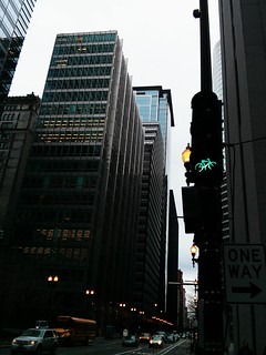 These new bike lanes and lights on Dearborn are pretty rad.