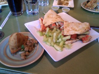 Tandoori Chicken sandwich at Chaat