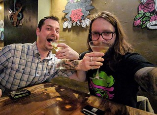 Drinks - Well this evening took a turn for the weirder