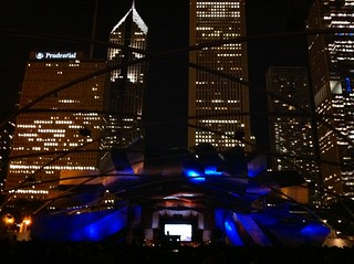 Skyline - Orchestra at millennium park. First timer!