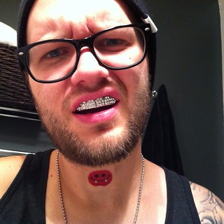 frame - Hardass bathroom selfie