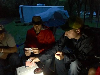 Playin cards in the rain