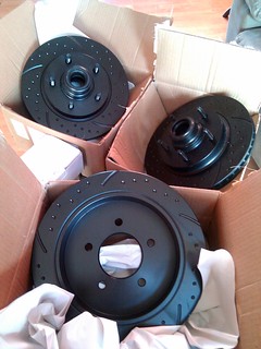 1999 Ford F-150 - Just got my new rotors. Can't wait to get these on!