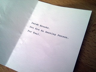 LL Bean Gift Message to self