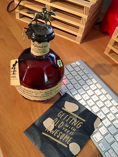 Drinks - Kari likes to leave awesome things on my desk.