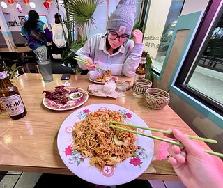 Lotus. Street noods.