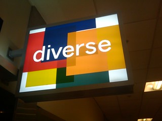 Signs - Diverse at the ATL airport.