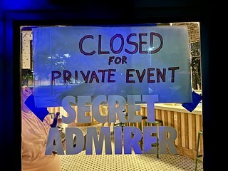 It was fun to hang out on this patio tonight