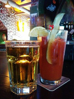 Drinks - Quite a beer back.