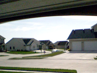 How far mom drove to get her mail... (hard to see, but... wtf)