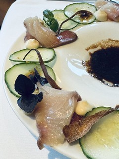 Yellowtail carpaccio