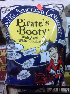 Heh, you ate pirate's booty.