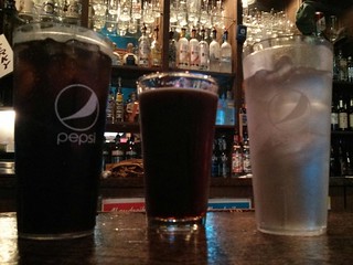 The necessities. Soda, beer, and water.