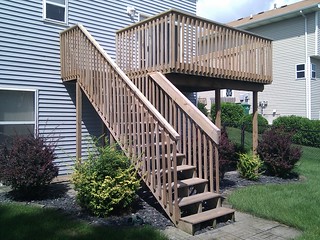 And now we get to spend our saturday staining this.