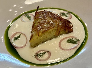 This potato pie was very, very tasty