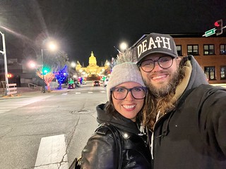 And a capitol selfie. She loves capital selfies