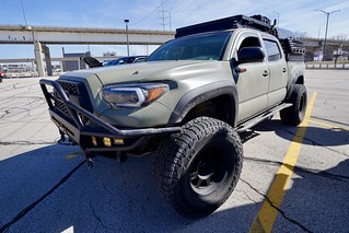 Steve’s supercharged Tacoma