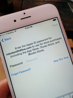 Anyone know who robotsmith@live.com is? Cause that's what my wife's new iPhone is asking her to s...