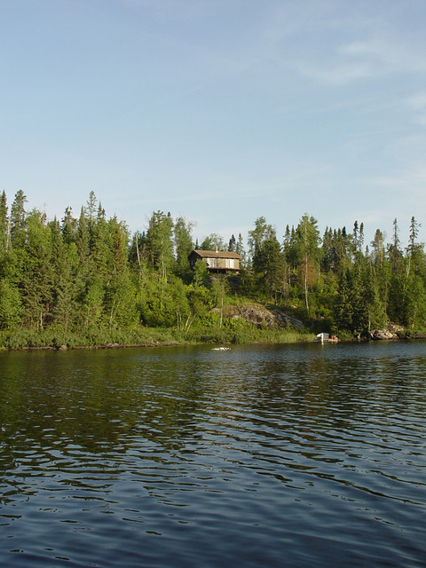 A house across the river from Voyageur