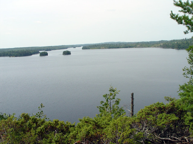 Looking out from Thunder Point