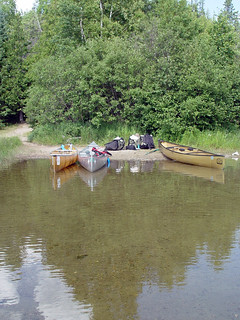 Entering South Arm Knife Lake