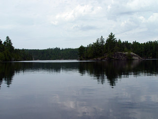 Entering Ottertrack Lake