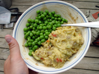 Peas and Turkey Tetrazzini