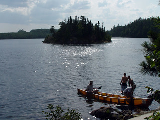 At our first camp site