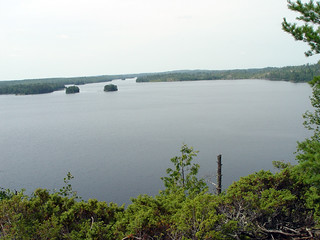Looking out from Thunder Point