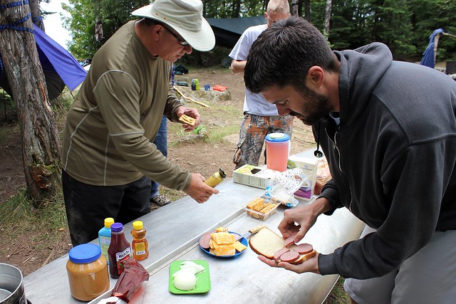 Summer Sausage and Cheese for lunch