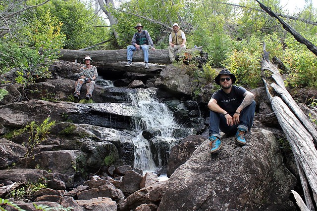 Waterfall from Tremble Lake