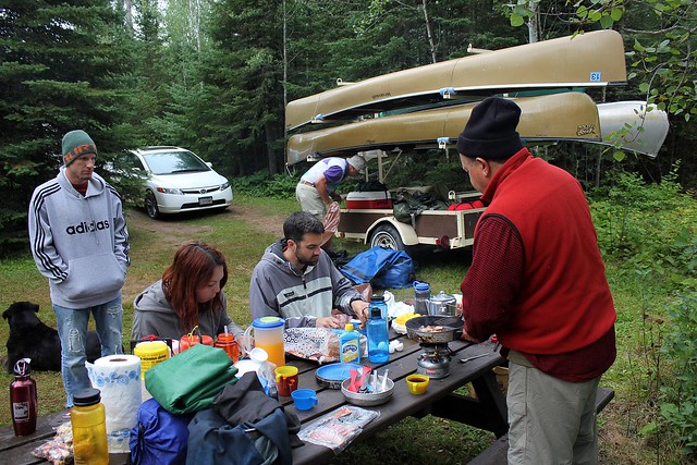 Breakfast before hitting the BWCA