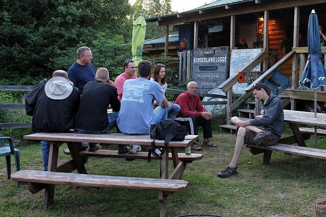 Hanging out at Trail Center