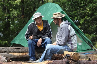 Hangin out at the camp site