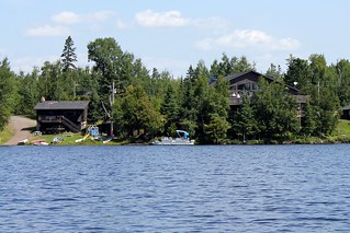 Entering civilization via the Windigo Lodge