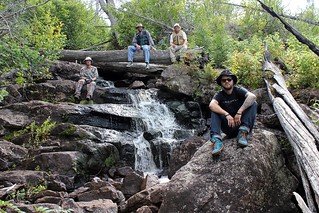 Waterfall from Tremble Lake