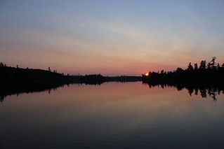 Sunset - Sunset over Gaskin Lake