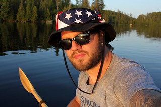 Paddling around Gaskin Lake