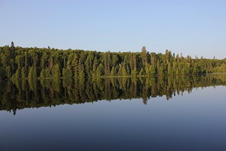 Glass water in the morning
