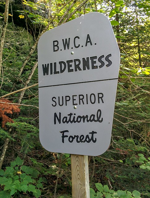 The edge of the BWCA