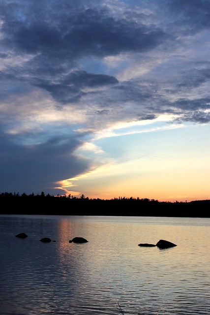 Another sunset on Little Sag