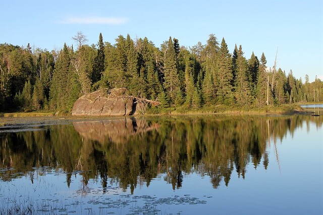 The view from our campsite on Kivaniva
