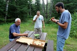 pizza - Havin some Pizza and Beer while we still can