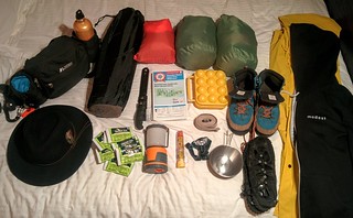 Ready for a week in the wilderness.