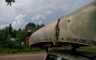 We'd heard that "tennis sized ball hail" was about to roll in.