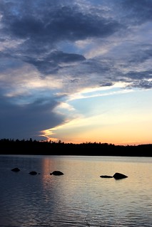 Sunset - Another sunset on Little Sag