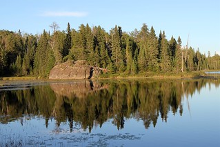 The view from our campsite on Kivaniva