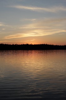 Sunset - Sunset on Tuscarora Lake