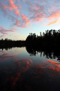 Sunset - Sunset on Lake Polly